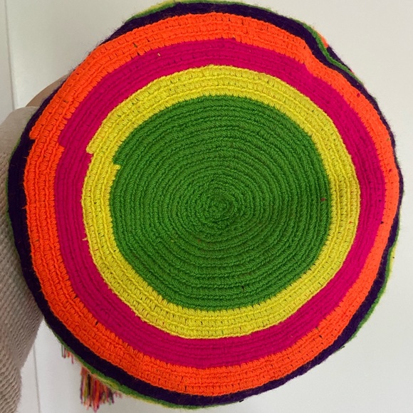 Handmade colorful shoulder bag - Picture 5 of 5